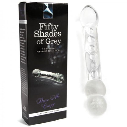 Fifty Shades of Grey Drive Me Crazy Glass Massage Wand