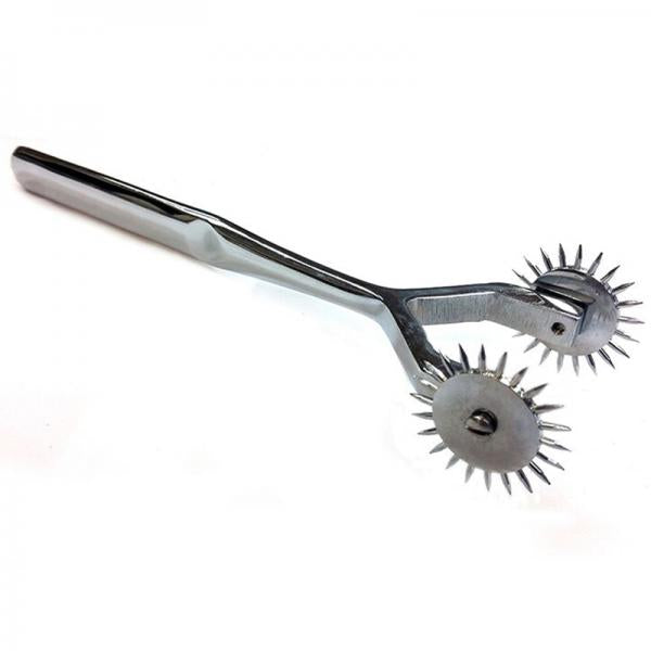 Rouge Two Prong Pinwheel Stainless Steel